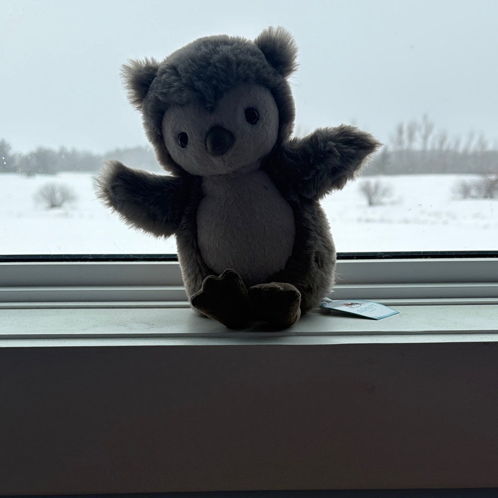 NWT willow owl jellycat